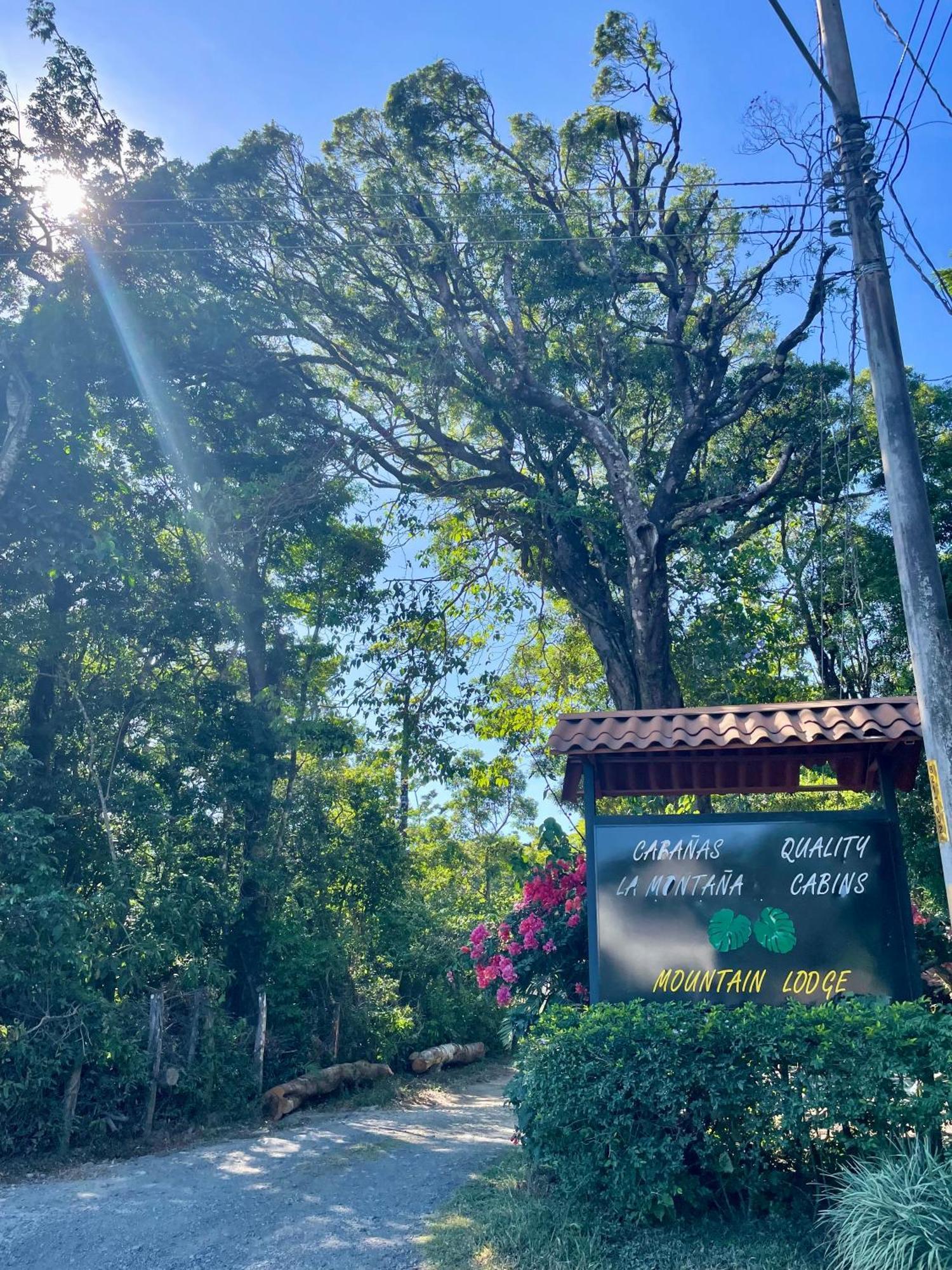 Cabanas La Montana Monteverde Buitenkant foto